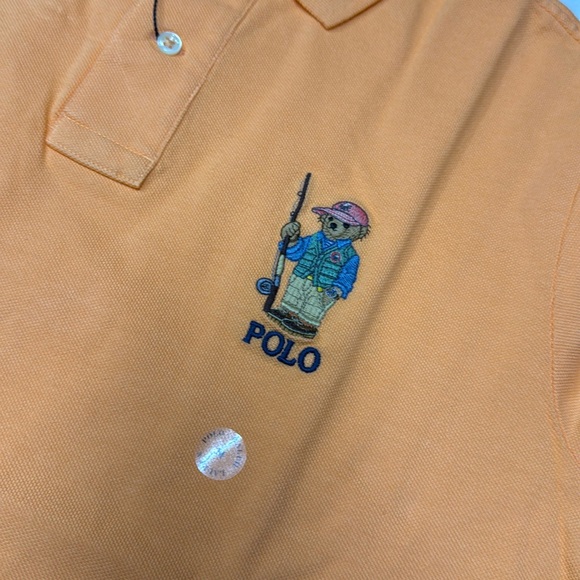 Ralph Lauren Classic Fit Polo Bear Mesh Polo Shirt 100% cotton made in Vietnam. - Picture 15 of 16